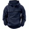 Men's Zip-up Hoodies Sweatshirt With Drawstring And Pocket Design Fashion Casual Sports Sweatshirt