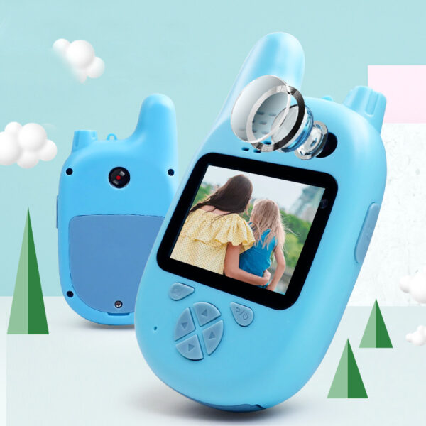 1053511460101.jpg Walkie-Talkie Kids Camera Toys Mini HD Cartoon Cameras