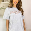 Ladies Oversized J' Adore Paris Short Sleeves T Shirt Top