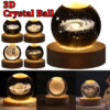 1f7bf57b-73db-46f1-b783-9ea5f59d88a2.jpg LED Night Light Galaxy Crystal Ball Table Lamp 3D Planet Moon Lamp Bedroom Home Decor For Kids Party Children Birthday Gifts