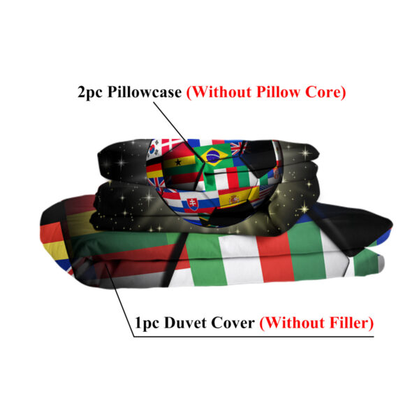 20219223-d719-4892-99d4-3d74455a3207.jpg 3D Soccer Ball Bedding Set Football World Flags Print Duvet Cover Sets For Teen Boys Sports Bedding Sets Universe Stars Black Bed Quilt Cover