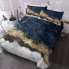 2a0d966a-ce38-4a77-91f7-83061c9496b0.jpg Chic Marble Bedding White Marble Gilded Navy Blue Duvet Cover Set Trendy Printed Design Bed Quilt Cover Set King 1 Duvet Cover 2 Pillowcases