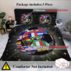3d11d932-0715-4958-bedc-8cb7175cf379.jpg 3D Soccer Ball Bedding Set Football World Flags Print Duvet Cover Sets For Teen Boys Sports Bedding Sets Universe Stars Black Bed Quilt Cover