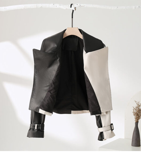 3ec83416-70df-416d-b28b-b0010de033d7.jpg Soft PU Leather Jacket Splicing Coat Loose Western Style Jacket