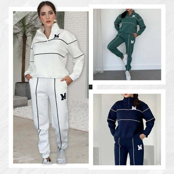 40b39335-7aa6-4bed-839a-b47f1b28b2fc.jpg Womens 2 Piece Outfits Lounge Hoodless Pullover Sweatshirt Sweatsuit Sets Sweatshirt Baggy Fashion Sweatpants With Pockets