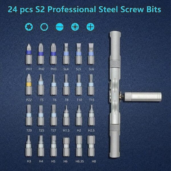 42 Pieces Of Magnetic Screwdrivers