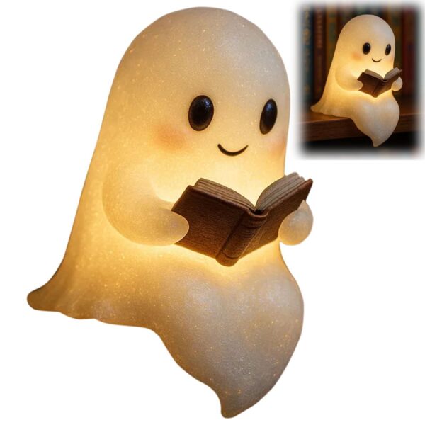 472f4934-424b-4222-b53f-d15199ee6236.jpg Cute LED Ghost Night Light Children's Nightlight Gift Bedside Sleep Lamp Halloween Decorations Lovely Ghost Lamp Warm Light