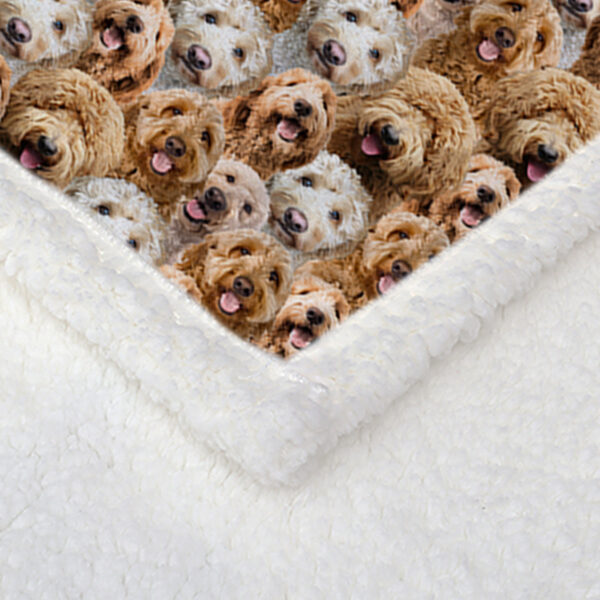 Cockapoos Fleece Blanket Fuzzy Dogs Blanket For Kids Adults Cute Puppy Cockapoos Throw Blanket Puppy Dog Animal Pattern Sherpa Blankets Cockapoos Gifts For Women