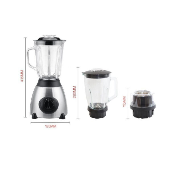 850W 1.5L Juicer Blender Fruit Grinder Smoothie Maker Food Processor Crusher