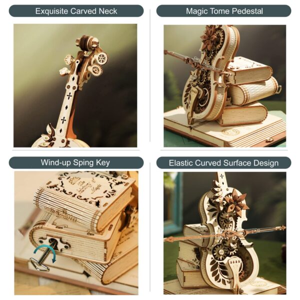 4e725d9b-dd73-4d21-9404-ab9a00ccc94f.jpg Robotime ROKR Magic Cello Mechanical Music Box Moveable Stem Funny Creative Toys For Child Girls 3D Wooden Puzzle AMK63