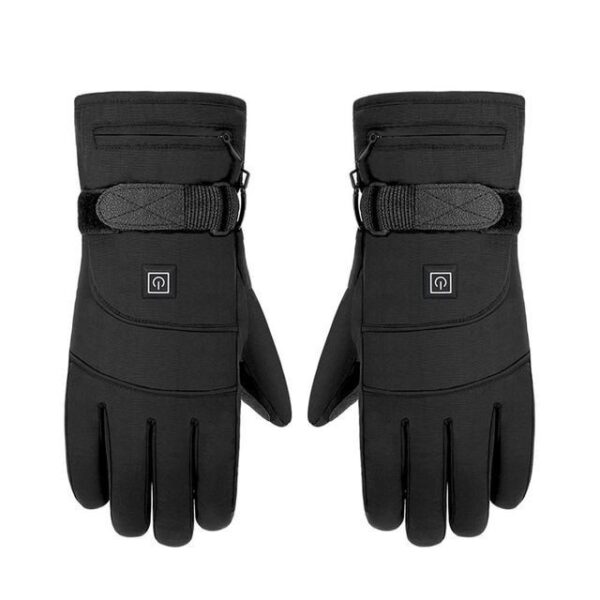 Winter Electric Heated Gloves Motorcycle Touch Screen Gloves