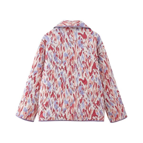 5acfe39b-c951-49f9-b7e7-e5f4d5772c61.jpg Warm Lapel Print Quilted Jacket