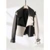 5ee51d98-3948-4b71-86cf-4a4c02b835f8.jpg Soft PU Leather Jacket Splicing Coat Loose Western Style Jacket