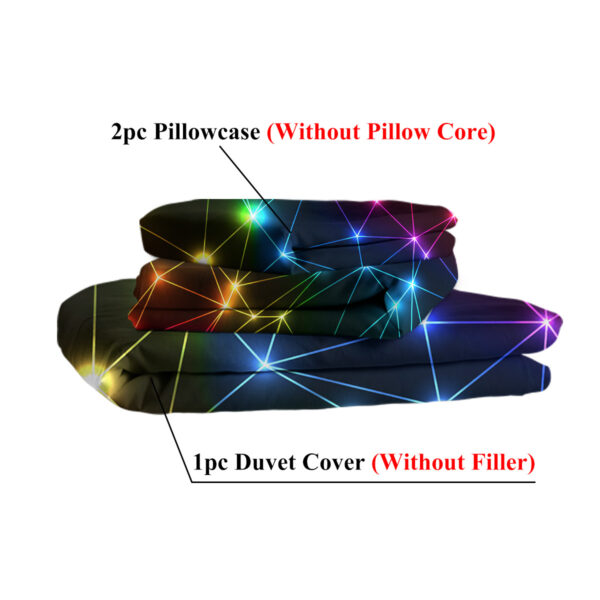 68e1a0f4-7150-423d-ac11-b2cdf2b1391b.jpg Gorgeous Starlight Duvet Cover Set Single 3pcs Colorful Microfiber Kids Bedding Set