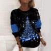 76ce21b7-7c1c-421f-bf28-0647cbff5c10.jpg Christmas Sweater Women's 3D Digital Printing Pullover Jacket Fashion Casual Sweatshirt Long Sleeve Printed Round Neck Shirt Top Clothes