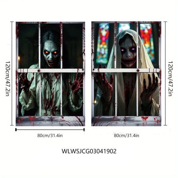 7c1d7ad3-d474-4a1c-a3a8-d86e169d1d5c.jpg 3D Holiday Halloween Horror Witch Window Cover Family Party Decoration Witch Zombie Ghosts Super Terrifying Photo Studio Backdrop Door Window Hanging Banner