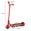 AIYAPLAY Electric Scooter For Kids 6-14 Years, With Colourful Lights