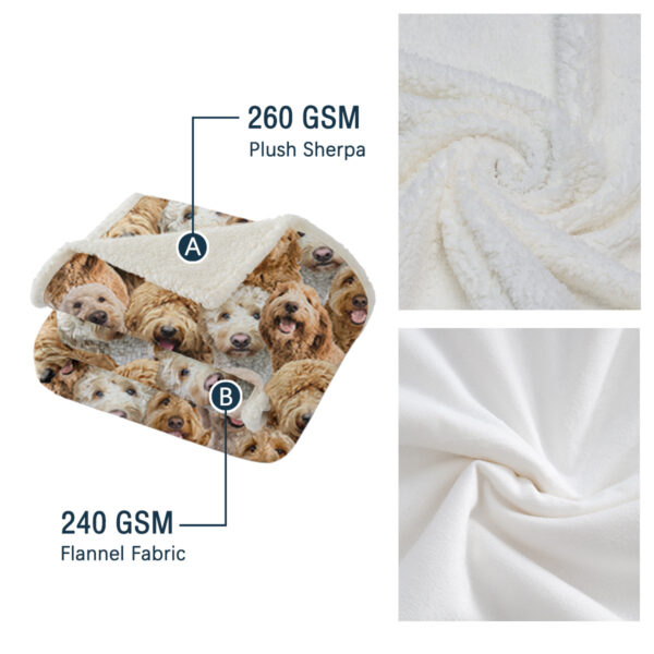 Cockapoos Fleece Blanket Fuzzy Dogs Blanket For Kids Adults Cute Puppy Cockapoos Throw Blanket Puppy Dog Animal Pattern Sherpa Blankets Cockapoos Gifts For Women