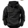 Men's Zip-up Hoodies Sweatshirt With Drawstring And Pocket Design Fashion Casual Sports Sweatshirt