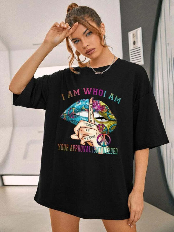 9f37f9a1-32e1-45b8-a25a-03ce14fe55b5.jpg Ladies Oversized Whishper Words Of Wisdom Short Sleeves T Shirt Top
