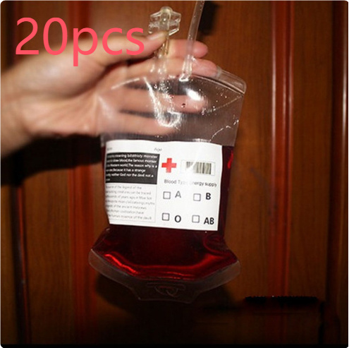 aa70f474-05bd-4b19-a4a3-20cc9e8d6678.jpg Transparent Food Grade PVC Drink Beverage Bag Vampire Blood Bag Cosplay Pouches Props Halloween Party Decoration Supplies