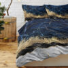b71c8170-40a8-459b-959e-81023138fb9e.jpg Chic Marble Bedding White Marble Gilded Navy Blue Duvet Cover Set Trendy Printed Design Bed Quilt Cover Set King 1 Duvet Cover 2 Pillowcases