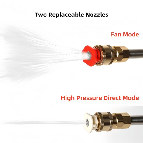 1 Electric Cordless High Pressure Car Washing Gun