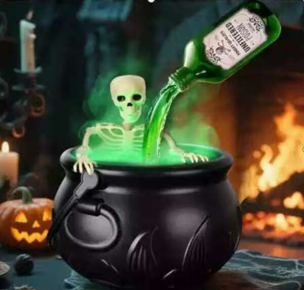 be45a756-9828-4ad2-9df7-906a8ef5825f.jpg Halloween Black Wizard Bowl Magic Float Bottle And Diffuser Indoor Home Bar Magic Party Horror Ghost Props Halloween Decoration