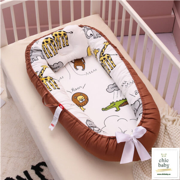 c1c0dd7f-b94a-4a75-ae5f-6ddd660cdd24.jpg Baby Removable And Washable Bed Crib Portable Crib Travel Bed For Children Infant Kids Cotton Cradle