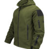 Men's Outdoor Keep Warm Fleece Cold-proof Shell Jacket