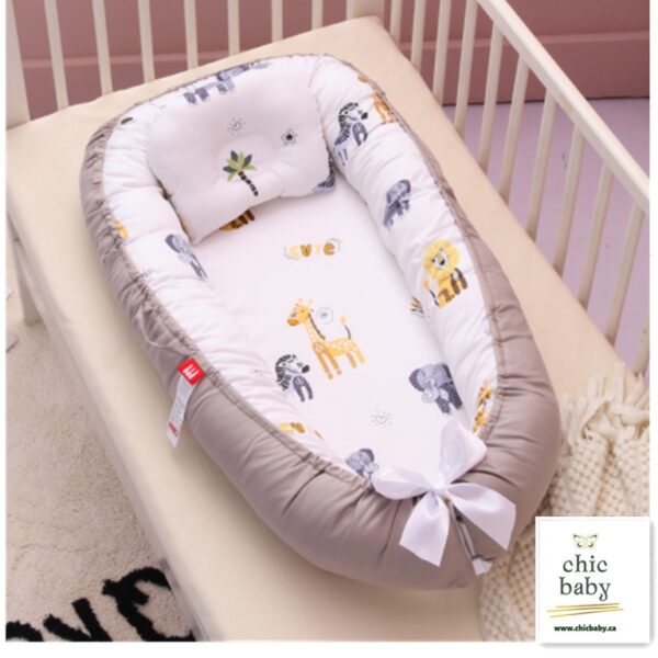 cc0f69d8-1f60-4371-8fad-37e64aea479e.jpg Baby Removable And Washable Bed Crib Portable Crib Travel Bed For Children Infant Kids Cotton Cradle