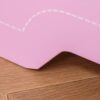 HOMCOM Kids Bed Princess Castle Theme W Side Rails Slats Home Furniture For 3 - 6 Yrs Pink 143 X 73 X 60 Cm