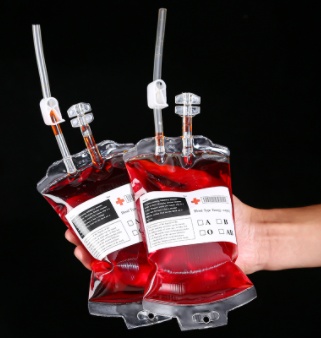 dd8416f6-8b9e-4d5a-85f7-1a8f97c947a3.jpg Transparent Food Grade PVC Drink Beverage Bag Vampire Blood Bag Cosplay Pouches Props Halloween Party Decoration Supplies