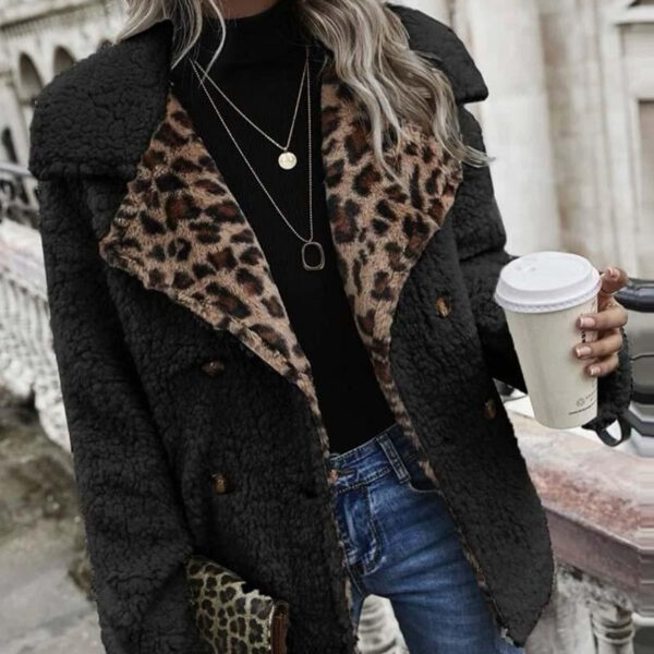 e26b3c4b-5837-45a5-a052-85be8d08e97f_fine.jpeg Women's Clothing Leopard Splicing Plush Long Sleeve Coat