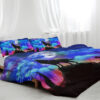 Moon Wolf Duvet Cover Set Single 3pcs Colorful Microfiber Kids Bedding Set