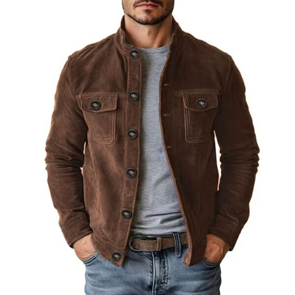 b46e219c-6330-43f3-8f6c-ce67ddeecd74.jpg Vintage Single-breasted Jacket Men's Casual Motorcycle Faux Suede Tops