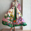 Print Holiday Beach Dress