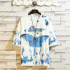 Flame Butterfly Street Fashon Men Summer Crew Neck
