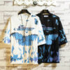 Flame Butterfly Street Fashon Men Summer Crew Neck