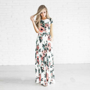 Boho Floral Maxi Dress