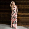 Boho Floral Maxi Dress