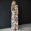Boho Floral Maxi Dress