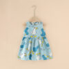 Spring And Summer New Girls' Dresses Pure Cotton
