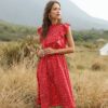 Women's Chiffon Maxi Dress