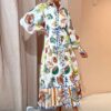 Print Holiday Beach Dress