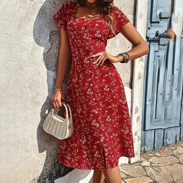 Floral Boho Maxi Dress