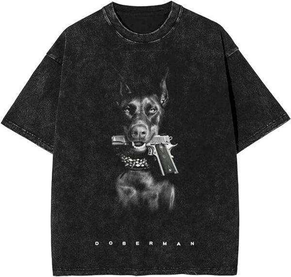 1aea5317-5709-4217-b418-37bc8d317b8d.jpg Men Women Streetwear Hip Hop Oversized T Shirt Funny Doberma