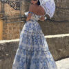 Off-the-shoulder Organza Fairy Long Temperament Dress