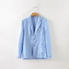 Linen Suit Thin Coat For Men