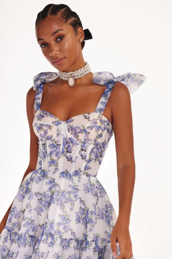 Off-the-shoulder Organza Fairy Long Temperament Dress